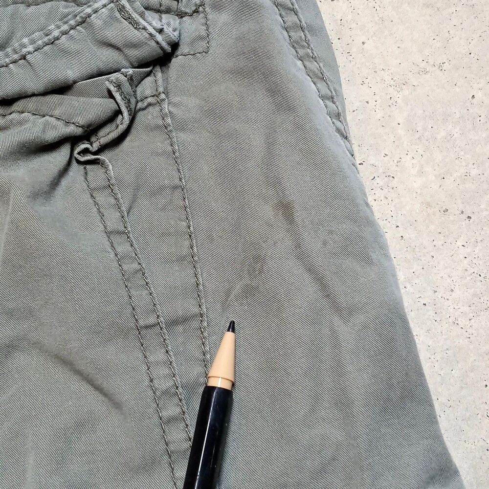 Vintage Polo Ralph Lauren Military Surplus Distressed Cargo Shorts Size 34 - Picture 5 of 11